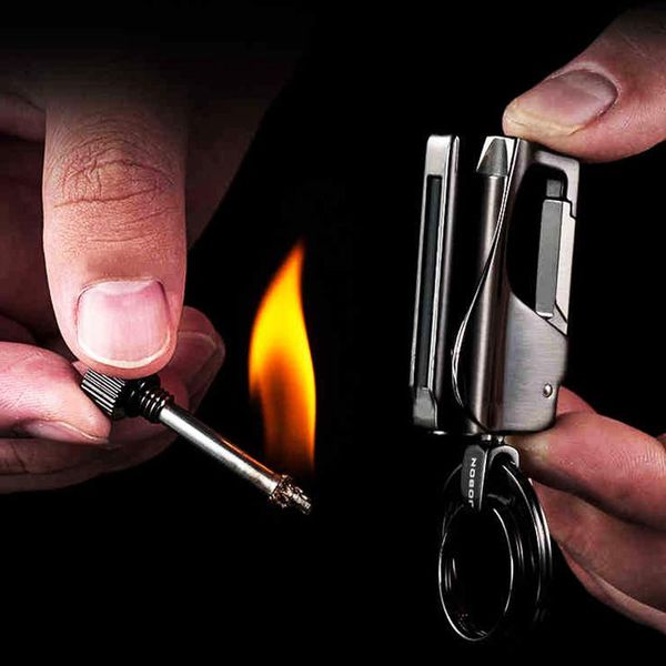 keychains men luxury car keychain ignition kerosene match lighter multifunction key ring holder jewelry for male creativity gift wholesale, Silver
keychains men luxury car keychain ignition kerosene match lighter multifunction key ring holder jewelry for male creativity gift wholesale, Silver