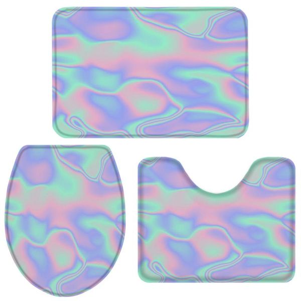 stereo picture rainbow colors ripple bathroom set toilet cover mat pedestal rug non-slip accessories doormat bath accessory
stereo picture rainbow colors ripple bathroom set toilet cover mat pedestal rug non-slip accessories doormat bath accessory