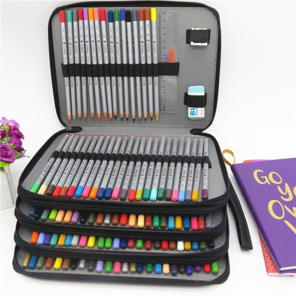 pencil cases pu leather school case 184 holes large capacity colored bag box multi-functional pencilcase for art supplies gift
pencil cases pu leather school case 184 holes large capacity colored bag box multi-functional pencilcase for art supplies gift