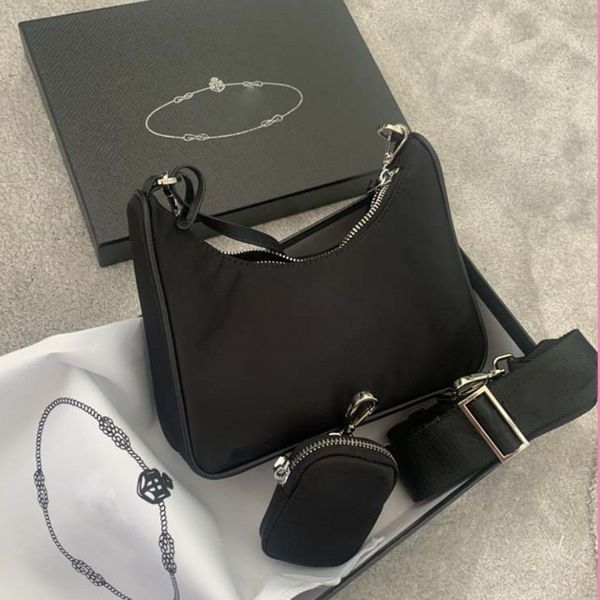 fashion re-edition 2005 nylon women crossbody hobo shoulder lady tote woman handbag purses wallet messenger bag card holder, Red;black
fashion re-edition 2005 nylon women crossbody hobo shoulder lady tote woman handbag purses wallet messenger bag card holder, Red;black