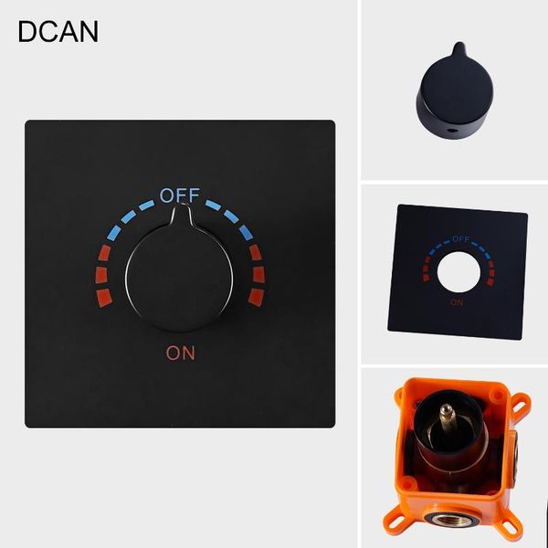 black bathroom shower faucet valve brass concealed in wall-mounted 1 button 2 function drive mixing faucets sets
black bathroom shower faucet valve brass concealed in wall-mounted 1 button 2 function drive mixing faucets sets