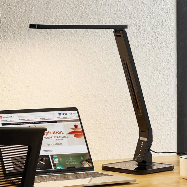 -dl01 black led desk lamp with usb charging port & 5 brightness levels 27pcs 11w,1h timer for shut off table light lamps
-dl01 black led desk lamp with usb charging port & 5 brightness levels 27pcs 11w,1h timer for shut off table light lamps
