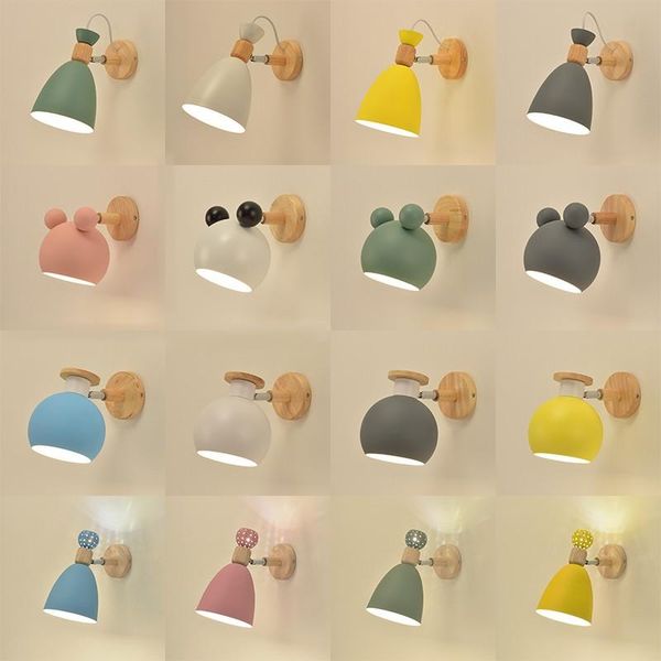 wall lamp nordic solid wood bedroom light modern minimalist macaron led creative living room indoor lighting ac85-265v
wall lamp nordic solid wood bedroom light modern minimalist macaron led creative living room indoor lighting ac85-265v