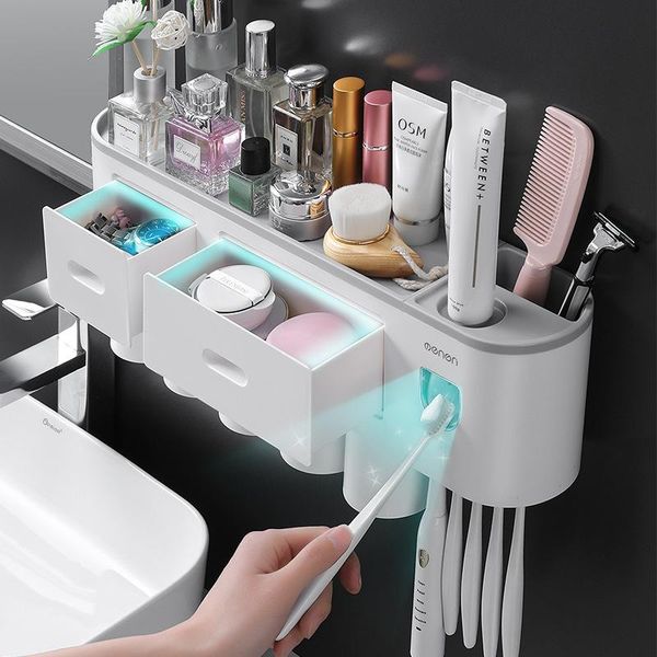 toothpaste dispenser squeezer wall mounted toothbrush holder bathroom accessories set product bath accessory
toothpaste dispenser squeezer wall mounted toothbrush holder bathroom accessories set product bath accessory