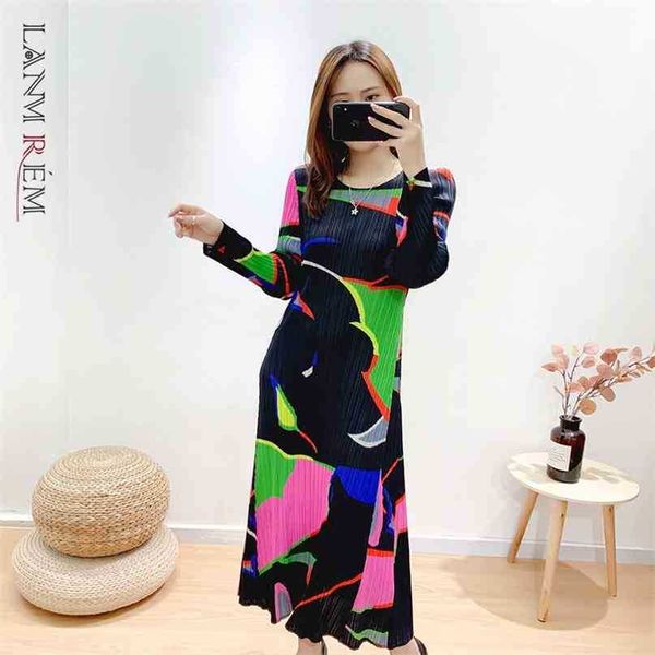 women round neck print long sleeve pleated dress loose fit lady fashion summer arrivals 2h149 210526, Black;gray
women round neck print long sleeve pleated dress loose fit lady fashion summer arrivals 2h149 210526, Black;gray