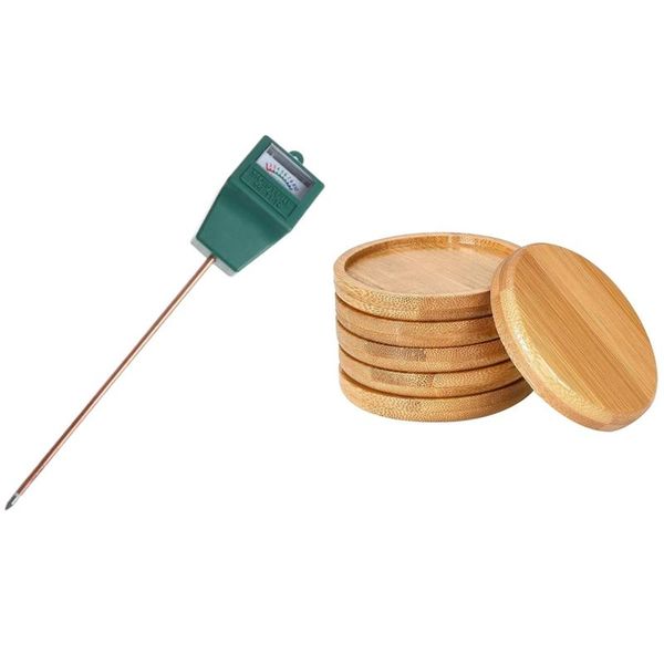 pcs soil moisture meter, test kit & 6pcs 5.9 inch planter pot bamboo saucer round succulent holder ph meters
pcs soil moisture meter, test kit & 6pcs 5.9 inch planter pot bamboo saucer round succulent holder ph meters