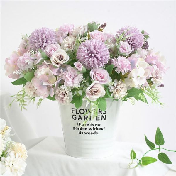 decorative flowers & wreaths silk fake bouquet for year decor 1pc wedding valentines bridal party decoration d30#40
decorative flowers & wreaths silk fake bouquet for year decor 1pc wedding valentines bridal party decoration d30#40