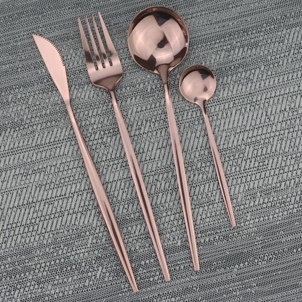 rose knife fork spoon flatware western dinnerware mirror cutlery 304 stainless steeltableware silverware el home wedding use sets
rose knife fork spoon flatware western dinnerware mirror cutlery 304 stainless steeltableware silverware el home wedding use sets