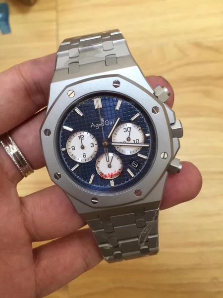classic men watch quartz chronograph moonphase sapphire stainless steel back glass luminous black blue wristwatches, Slivery;brown
classic men watch quartz chronograph moonphase sapphire stainless steel back glass luminous black blue wristwatches, Slivery;brown