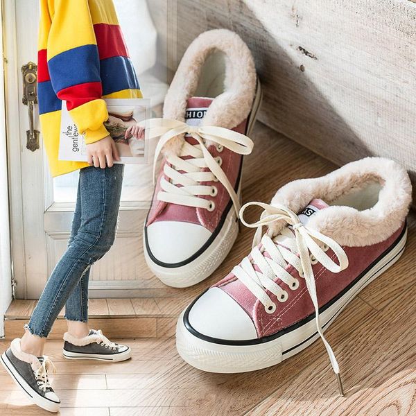 boots vabadus flock sneakers warm women canvas shoes lace-up winter ankle casual loafers comfort flats woman yx104, Black
boots vabadus flock sneakers warm women canvas shoes lace-up winter ankle casual loafers comfort flats woman yx104, Black