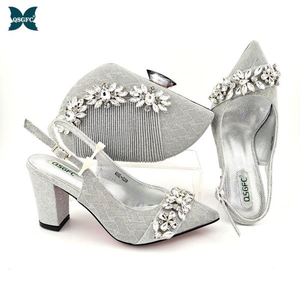 african est colorful crystal style silver color italian design party ladies shoes and bag set decorated with rhinestone dress, Black
african est colorful crystal style silver color italian design party ladies shoes and bag set decorated with rhinestone dress, Black