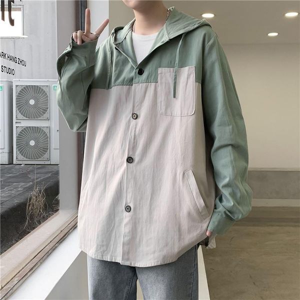 men's jackets windbreaker youth korea fashion patchwork casual coat male clothing 2021 spring autumn men drop, Black;brown
men's jackets windbreaker youth korea fashion patchwork casual coat male clothing 2021 spring autumn men drop, Black;brown