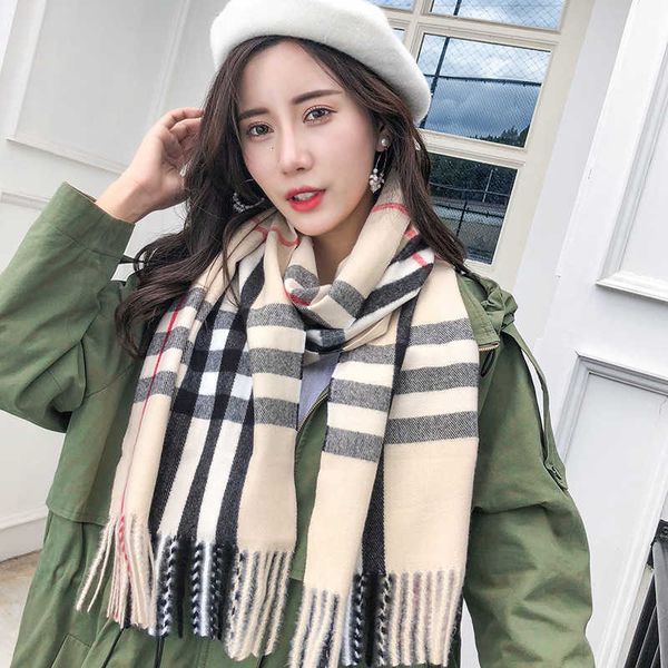 autumn and winter imitation cashmere scarf ins korean fashion shawl british tassel plaid scarf, Blue;gray
autumn and winter imitation cashmere scarf ins korean fashion shawl british tassel plaid scarf, Blue;gray