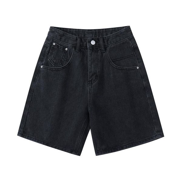 women's jeans 2021 summer high waist denim shorts women casual loose ladies fashion plus size button wide leg short dk603, Blue
women's jeans 2021 summer high waist denim shorts women casual loose ladies fashion plus size button wide leg short dk603, Blue