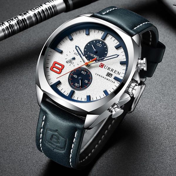 wristwatches relogio curren watches man luxury 2021 fashion male watch waterproof wristwatch mens military men masculino, Slivery;brown
wristwatches relogio curren watches man luxury 2021 fashion male watch waterproof wristwatch mens military men masculino, Slivery;brown