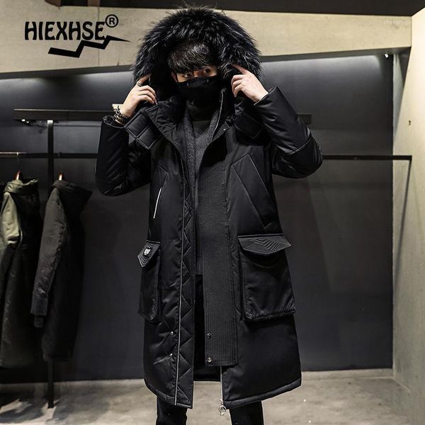 men's down & parkas 2021 fashionable coat thicken jacket men hooded warm lengthen parka white duck hight quality male winter, Black
men's down & parkas 2021 fashionable coat thicken jacket men hooded warm lengthen parka white duck hight quality male winter, Black