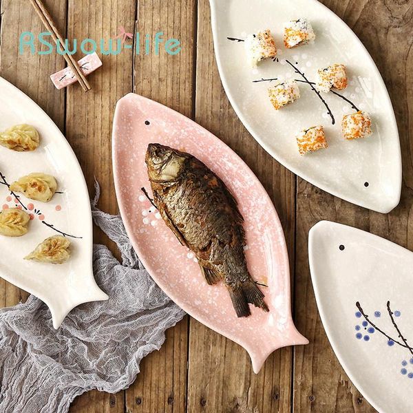 dishes & plates 16-inch fish-shaped plate japanese cuisine style tableware restaurant ceramic dinner sushi
dishes & plates 16-inch fish-shaped plate japanese cuisine style tableware restaurant ceramic dinner sushi