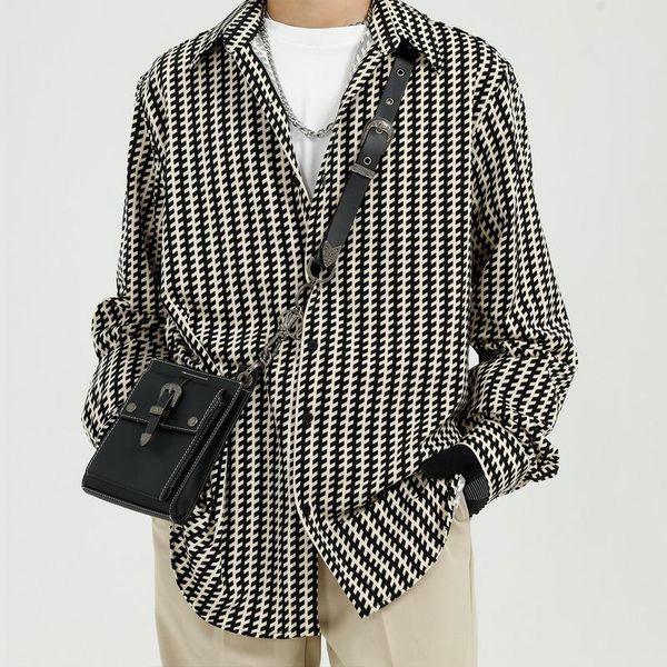 men's casual shirts clothing 2021 fall/winter arrivals draping striped floral shirt fashion lapel long sleeve camisas para hombre, White;black
men's casual shirts clothing 2021 fall/winter arrivals draping striped floral shirt fashion lapel long sleeve camisas para hombre, White;black