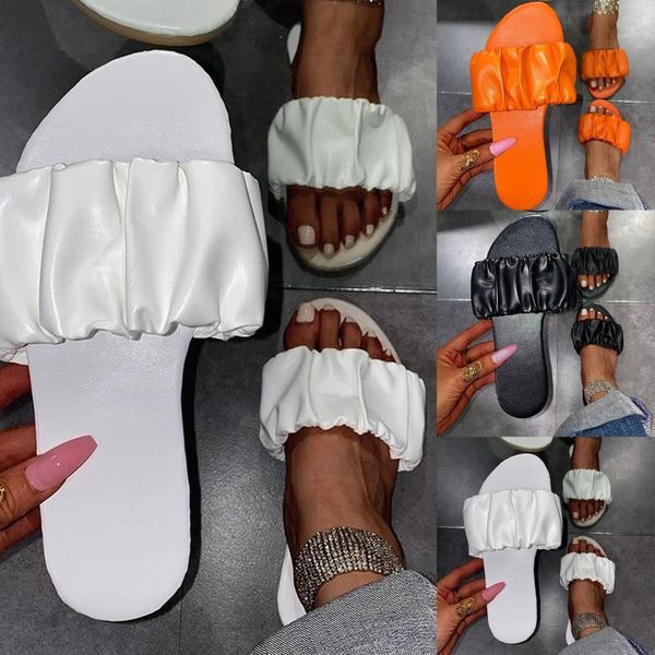 slippers women's summer ladies slip-on flat beach open toe breathable comfort sandals shoes plus size mujer, Black
slippers women's summer ladies slip-on flat beach open toe breathable comfort sandals shoes plus size mujer, Black