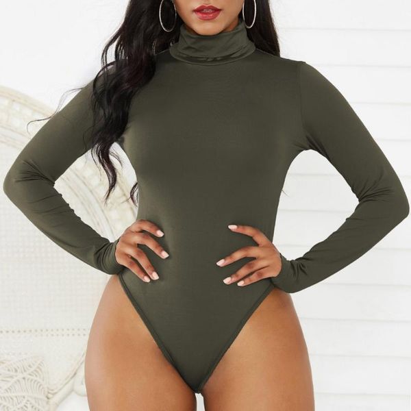 women's shapers women long sleeve turtleneck bodysuit stretchy romper jumpsuit shapewear female solid color basic bodycon top, Black;white
women's shapers women long sleeve turtleneck bodysuit stretchy romper jumpsuit shapewear female solid color basic bodycon top, Black;white