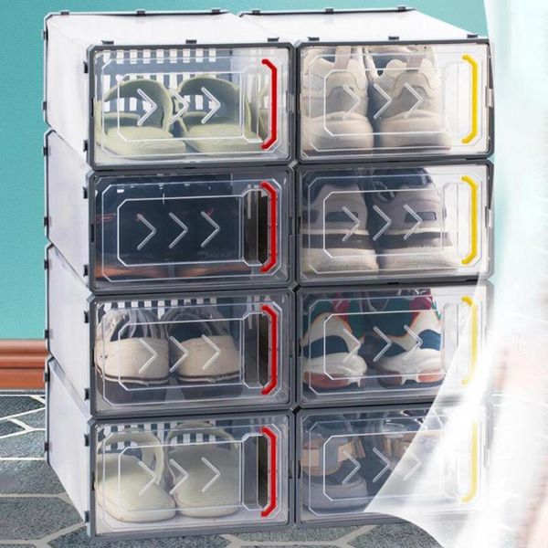 clothing & wardrobe storage transparent plastic shoes box detachable folding cabinet rack home decor save space shoe hanger for home/garden
clothing & wardrobe storage transparent plastic shoes box detachable folding cabinet rack home decor save space shoe hanger for home/garden