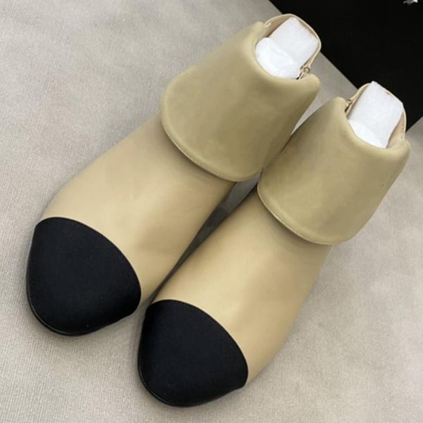 boots woman ankle sqaure heels mixed color shoes women concise round toe ladies fashion elegant female, Black
boots woman ankle sqaure heels mixed color shoes women concise round toe ladies fashion elegant female, Black