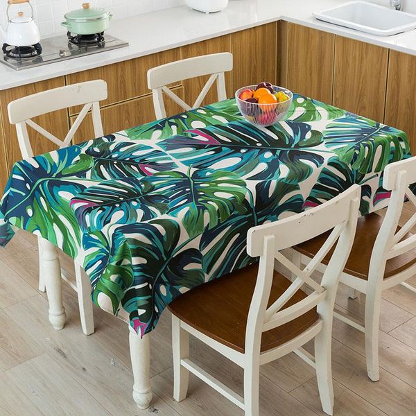 table cloth waterpoof linen dining tropical plants print cotton tablecloths home cover decor
table cloth waterpoof linen dining tropical plants print cotton tablecloths home cover decor