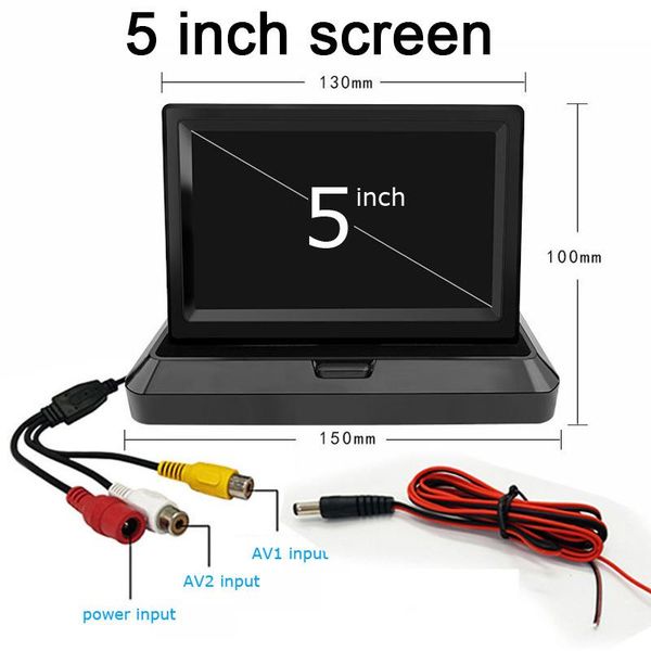 car video 5" 4.3" inch screen 800*480 tft lcd foldable monitor reverse parking night vision rear view camera back up viewing mirro
car video 5" 4.3" inch screen 800*480 tft lcd foldable monitor reverse parking night vision rear view camera back up viewing mirro