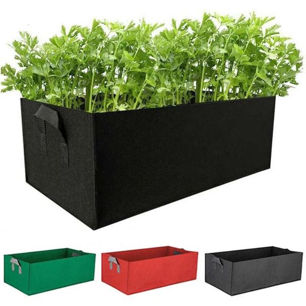 planters & pots 3pcs growing bag fabric raised garden bed square planter flower vegetable plant planting nursery pot with handle
planters & pots 3pcs growing bag fabric raised garden bed square planter flower vegetable plant planting nursery pot with handle