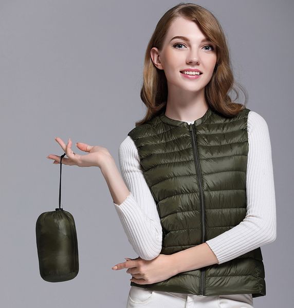 winter women 90% white duck down vest women's ultra light vest autumn sleeveless jacket coat parka, Black
winter women 90% white duck down vest women's ultra light vest autumn sleeveless jacket coat parka, Black