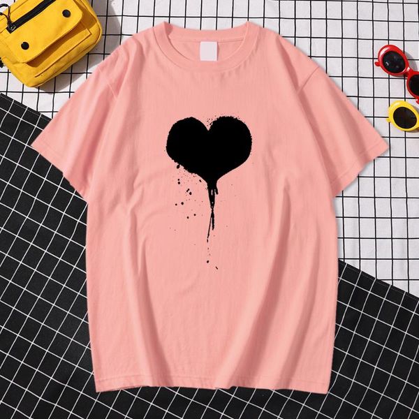 men's t-shirts black heart simple printed men t shirts fashion oversize simplicity crewneck tshirt cool breathable male short sleeves, White;black
men's t-shirts black heart simple printed men t shirts fashion oversize simplicity crewneck tshirt cool breathable male short sleeves, White;black