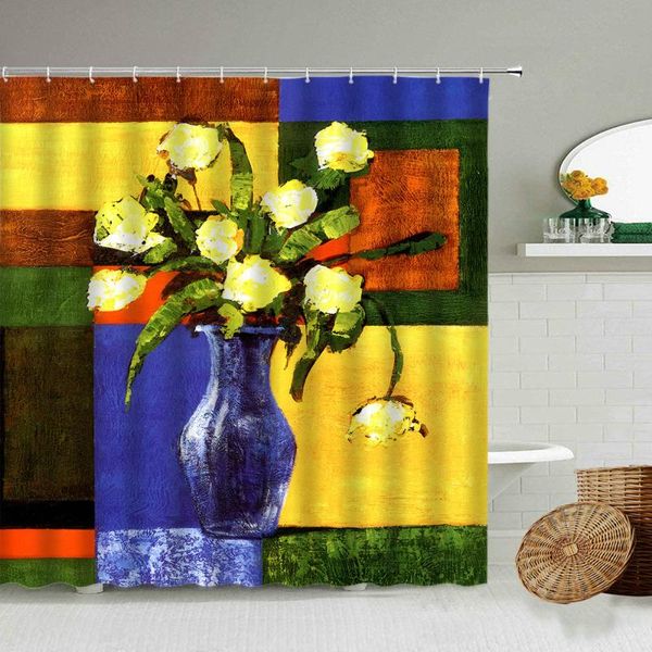 shower curtains abstract color floral vase curtain oil painting art design bathroom bathtub blackout waterproof polyester cloth
shower curtains abstract color floral vase curtain oil painting art design bathroom bathtub blackout waterproof polyester cloth