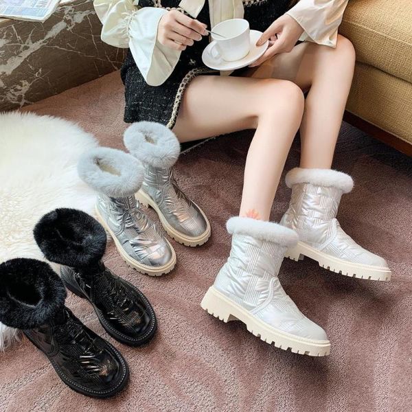 boots winter silver ladies snow warm girls fashion beautiful look round head cross banding patos de muje, Black
boots winter silver ladies snow warm girls fashion beautiful look round head cross banding patos de muje, Black