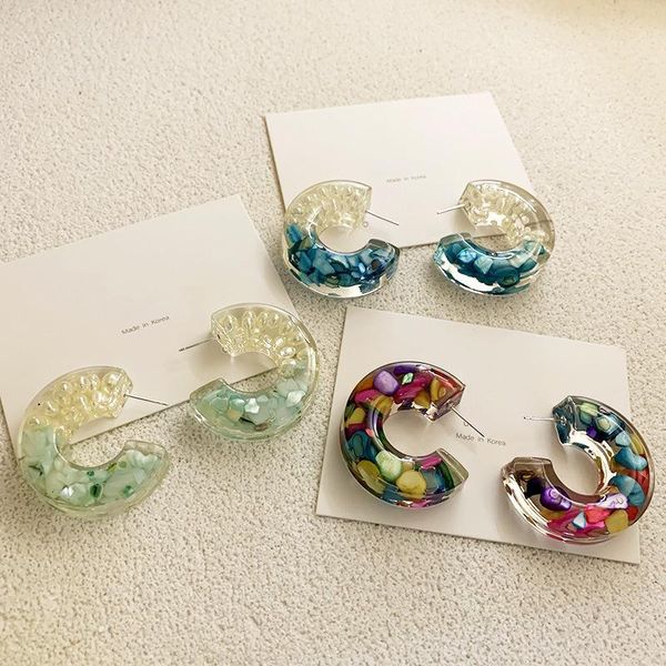 hoop & huggie s925 silver needle fashion resin earrings advanced sense transparent pearl wide personalized women's jewelry 20, Golden;silver
hoop & huggie s925 silver needle fashion resin earrings advanced sense transparent pearl wide personalized women's jewelry 20, Golden;silver