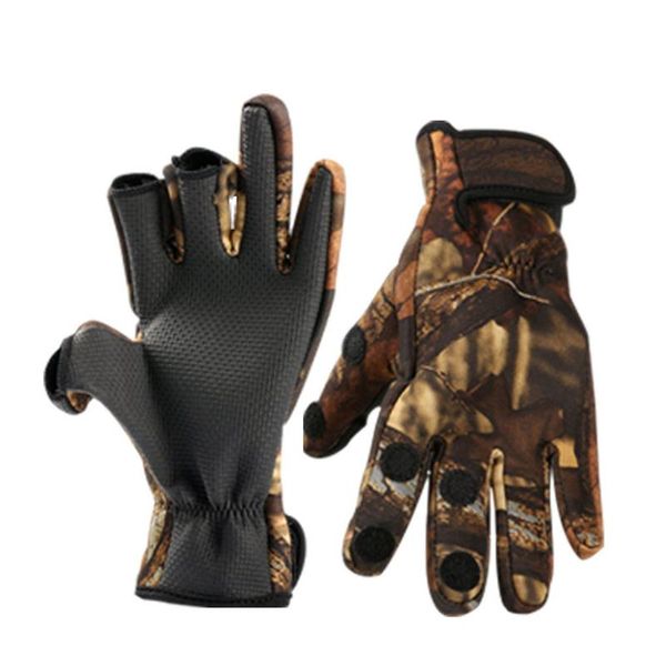 cycling gloves 1 pair anti-slip outdoor fishing 3 cut finger sports men hunting tactical camouflage thermal warm, Black
cycling gloves 1 pair anti-slip outdoor fishing 3 cut finger sports men hunting tactical camouflage thermal warm, Black