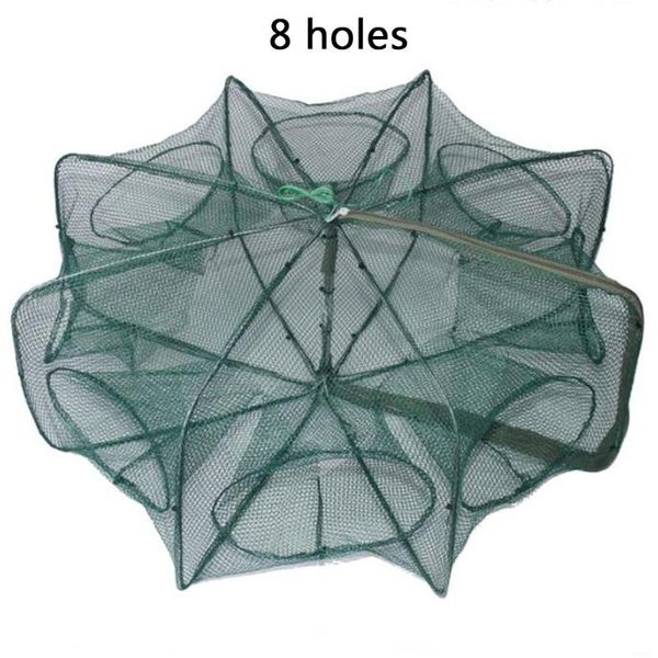folded hexagon 6/8 holes automatic fishing shrimp trap net fish minnow crab baits cast mesh accessories
folded hexagon 6/8 holes automatic fishing shrimp trap net fish minnow crab baits cast mesh accessories