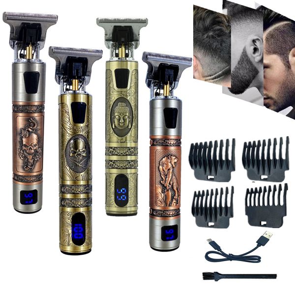 usb rechargeable lcd display t9 hair clipper professional electric hair trimmer barber shaver beard 0mm men hair cutting machine
usb rechargeable lcd display t9 hair clipper professional electric hair trimmer barber shaver beard 0mm men hair cutting machine