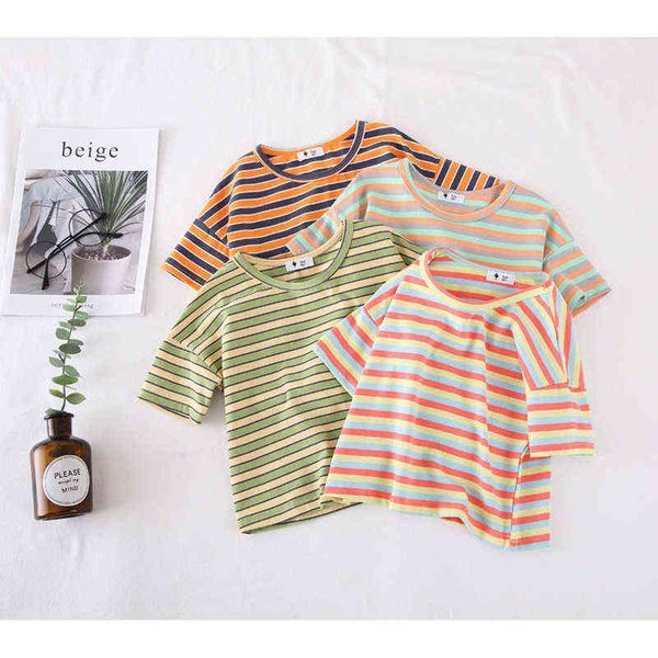 new arrived infantis children cotton 2-8year boys short sleeve t shirt kids baby students clothes 95%cotton striped 4color g1209, Blue
new arrived infantis children cotton 2-8year boys short sleeve t shirt kids baby students clothes 95%cotton striped 4color g1209, Blue