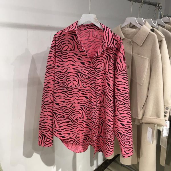 women's jackets 2021 korean leopard print long sleeve single breasted casual pullover temperament lapel cotton shirt, Black;brown
women's jackets 2021 korean leopard print long sleeve single breasted casual pullover temperament lapel cotton shirt, Black;brown
