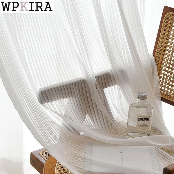 curtain & drapes modern vertical stripe shutter chiffon for living room solid white sheer voile drape kitchen bay window fashion s031#e
curtain & drapes modern vertical stripe shutter chiffon for living room solid white sheer voile drape kitchen bay window fashion s031#e