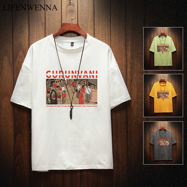 summer fashion men's o-neck short sleeve t shirt casual printed t shirt men hip hop mens streetwear tees shirts 5xl 210528, White;black
summer fashion men's o-neck short sleeve t shirt casual printed t shirt men hip hop mens streetwear tees shirts 5xl 210528, White;black
