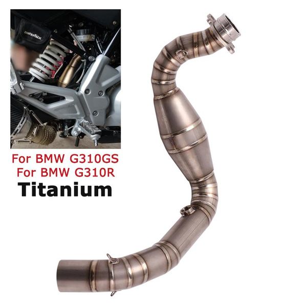 motorcycle exhaust system for g310gs g310r titanium front link pipe connect header slip on 51mm tube
motorcycle exhaust system for g310gs g310r titanium front link pipe connect header slip on 51mm tube