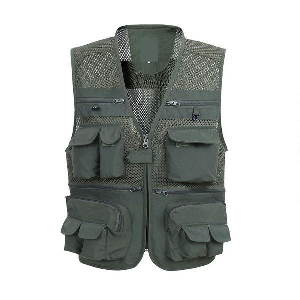 men's vests men mesh vest autumn male casual thin breathable multi pocket waistcoat plus size 5xl sleeveless jacket, Black;white
men's vests men mesh vest autumn male casual thin breathable multi pocket waistcoat plus size 5xl sleeveless jacket, Black;white