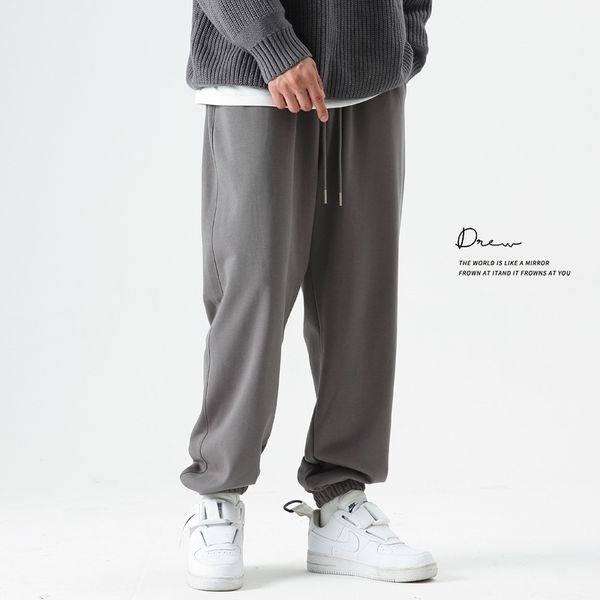 400g cotton 80 degree grey men's 2021 summer new american loose legged sports pants, Black
400g cotton 80 degree grey men's 2021 summer new american loose legged sports pants, Black
