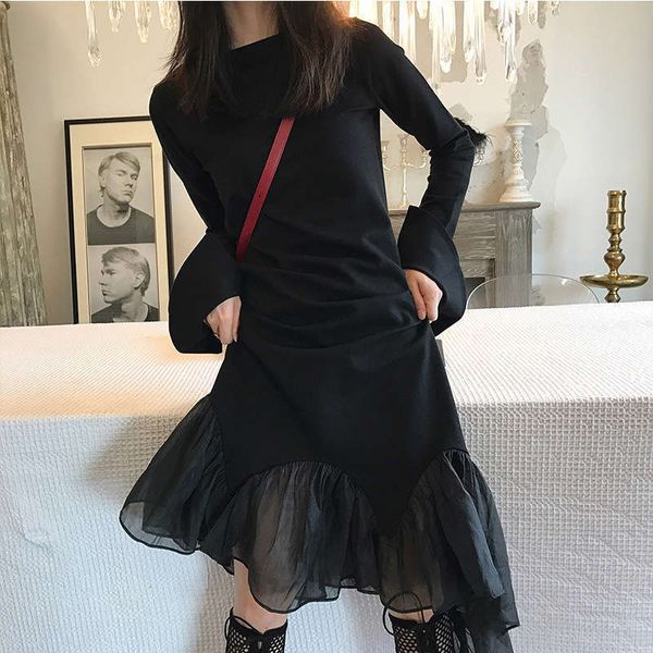 yamamoto casual winter dresses in spring and autumn of girl doll skirt french minority knitted dress, Black;gray
yamamoto casual winter dresses in spring and autumn of girl doll skirt french minority knitted dress, Black;gray