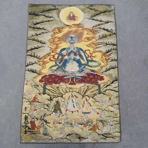 other arts and crafts tibetan thangka tantric buddha statue silk embroidered brocade painting gold ghost
other arts and crafts tibetan thangka tantric buddha statue silk embroidered brocade painting gold ghost