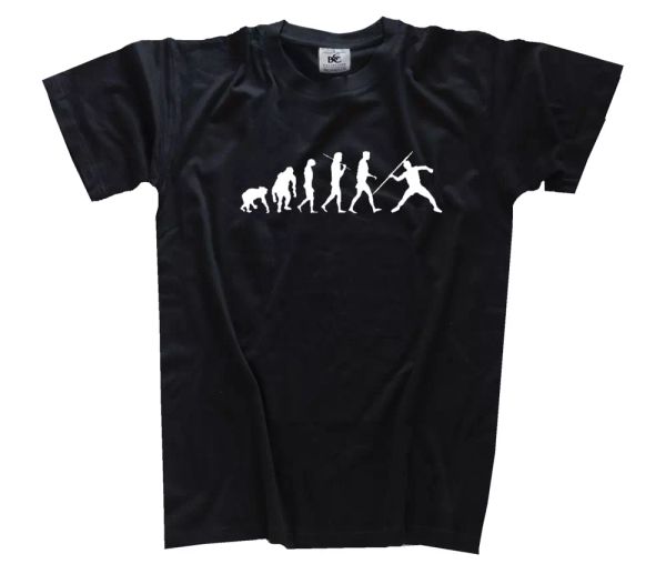 standard edition javelin thrower javelin throw speer evolution t-shirt s-xxxl, White;black
standard edition javelin thrower javelin throw speer evolution t-shirt s-xxxl, White;black