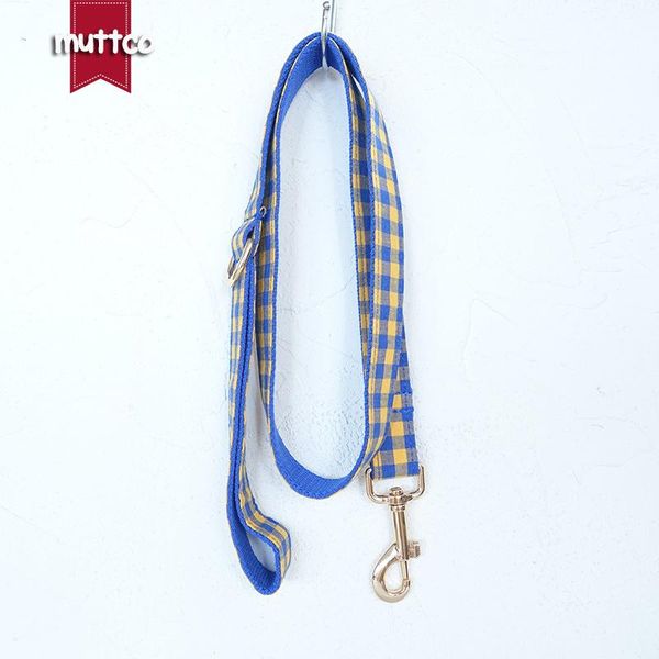 dog collars & leashes muttco solid durable collar the blue yellow plaid unique self-design pet supplies puppy leash necklace 5 sizes udc068j
dog collars & leashes muttco solid durable collar the blue yellow plaid unique self-design pet supplies puppy leash necklace 5 sizes udc068j