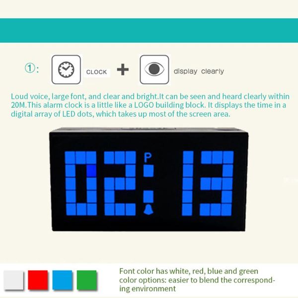 other clocks & accessories 1pc one-piece smart radio alarm clock solar digital led snooze lazy night light mute luminous function
other clocks & accessories 1pc one-piece smart radio alarm clock solar digital led snooze lazy night light mute luminous function