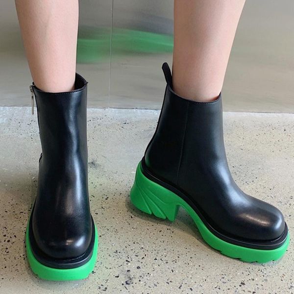 boots women autumn winter short fashion 2021 female round toe zipper high heels platform shoes ladies british style, Black
boots women autumn winter short fashion 2021 female round toe zipper high heels platform shoes ladies british style, Black